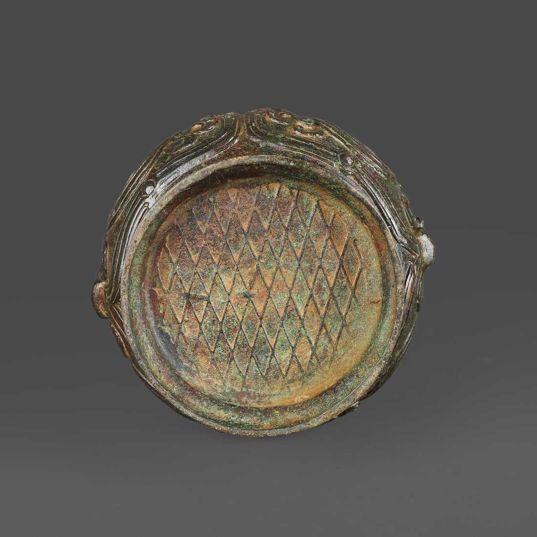 A Exquisite Bronze Dragon Pattern Vase - 9