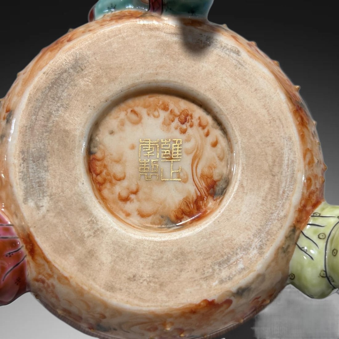 A Exquisite Stone Pattern Figures Ornament - 7