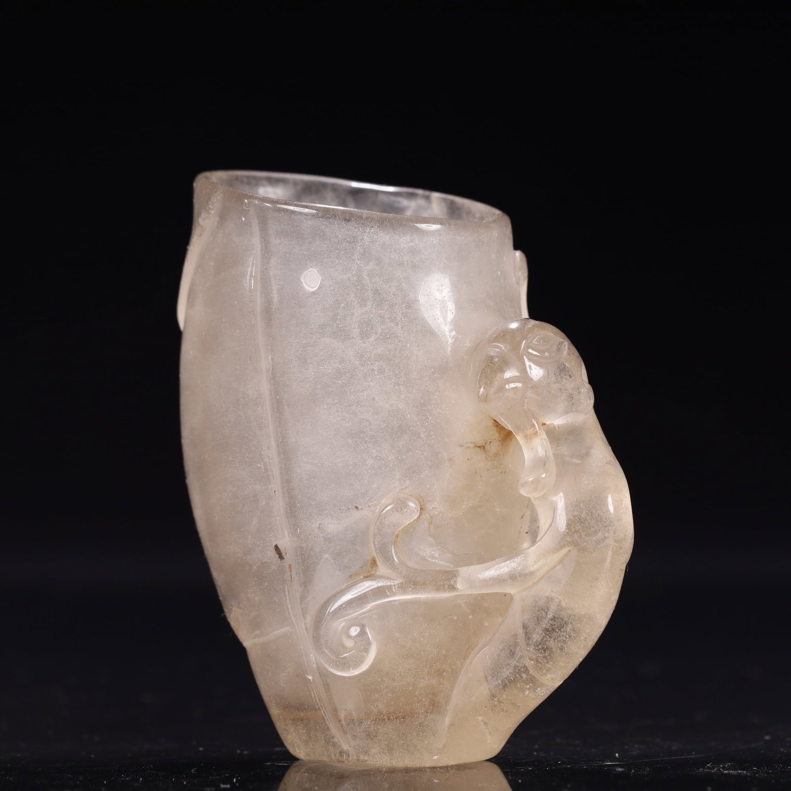 An Exquisite Crystal Phoenix Pattern Cup - 2