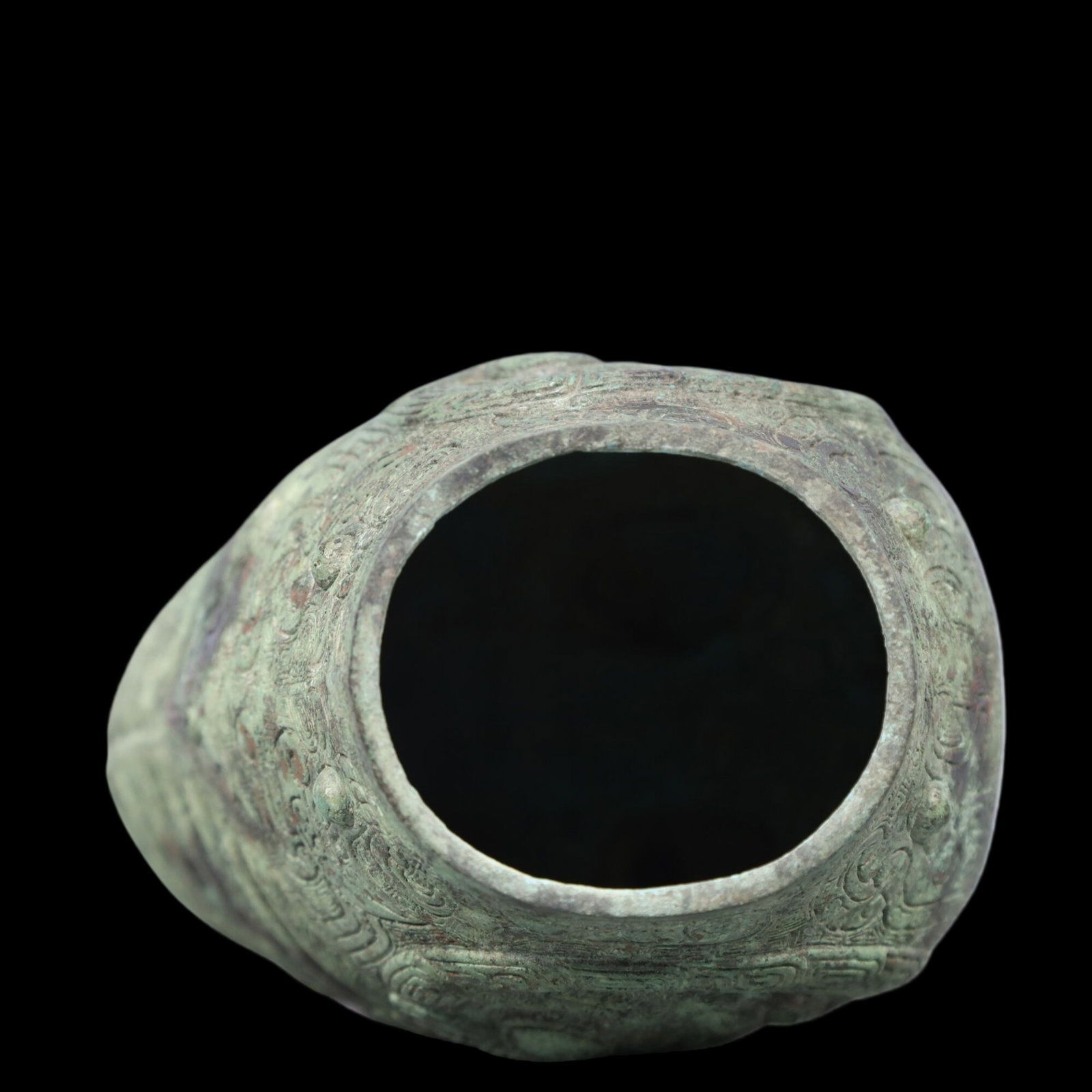 A Rare Bronze Auspicious Bird-Shaped Jar - 11