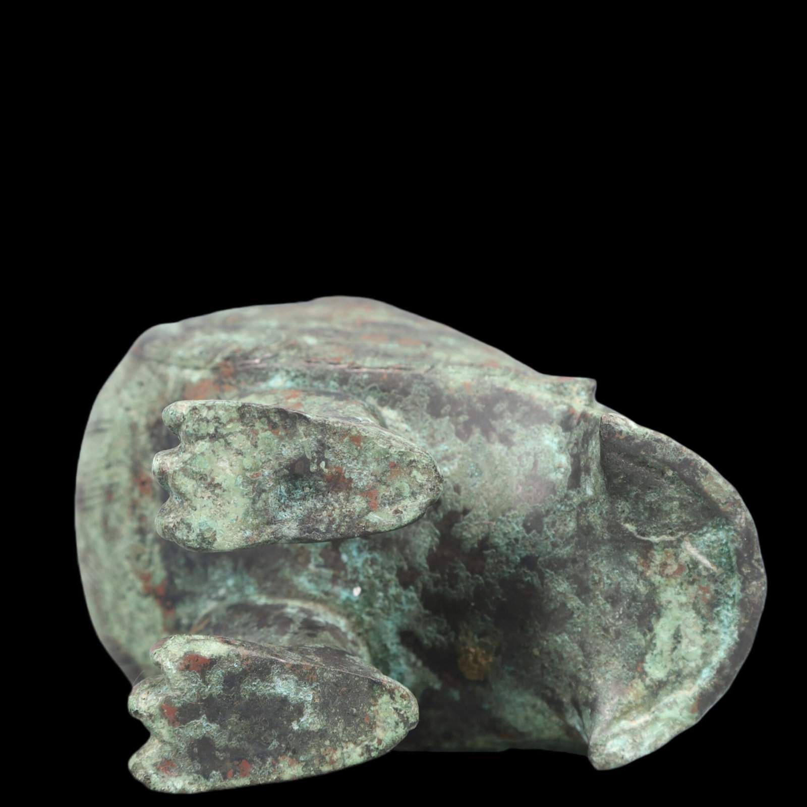A Rare Bronze Auspicious Bird-Shaped Jar - 12