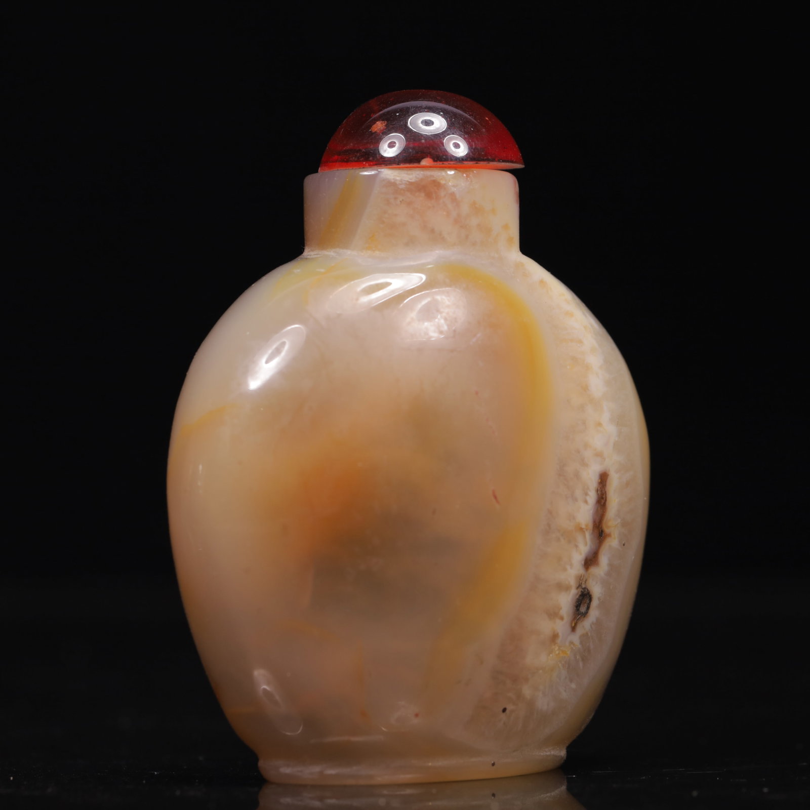 An Exquisite Agate Snuff Bottle - 3