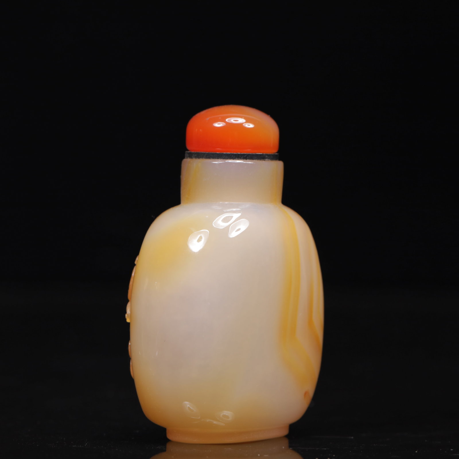 An Exquisite Agate Figure Pattern Snuff Bottle - 4