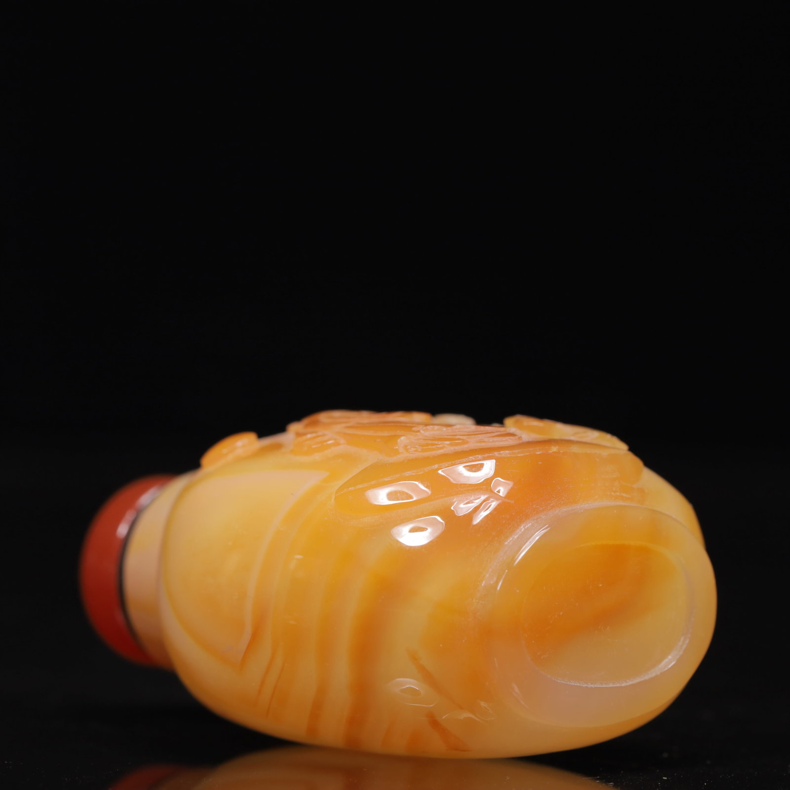 An Exquisite Agate Figure Pattern Snuff Bottle - 8