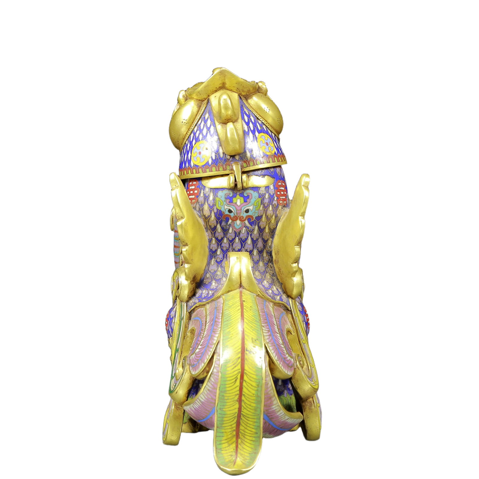 A Rare Cloisonne Phoenix Pattern Censer - 10