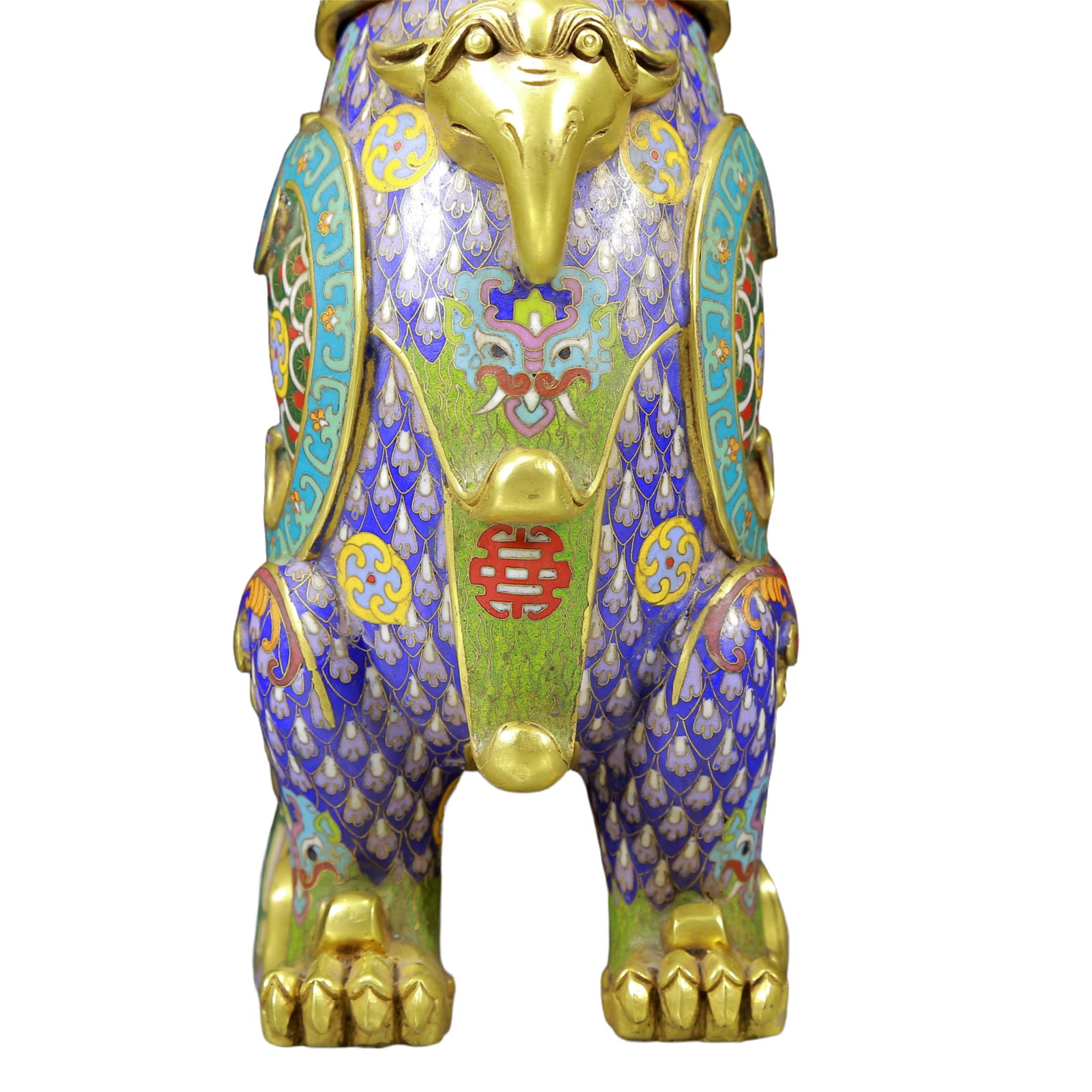 A Rare Cloisonne Phoenix Pattern Censer - 7
