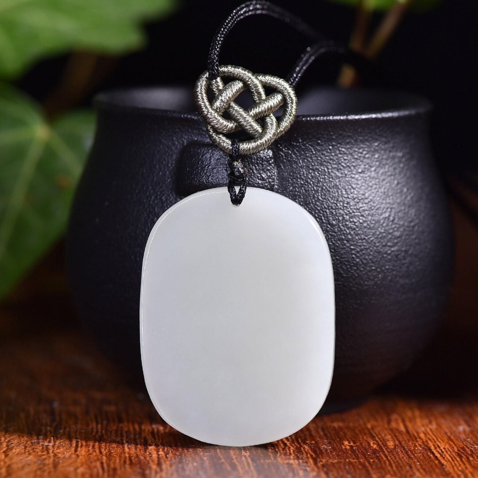 An Exquisite White Jade Kylin Pattern Pendant - 5