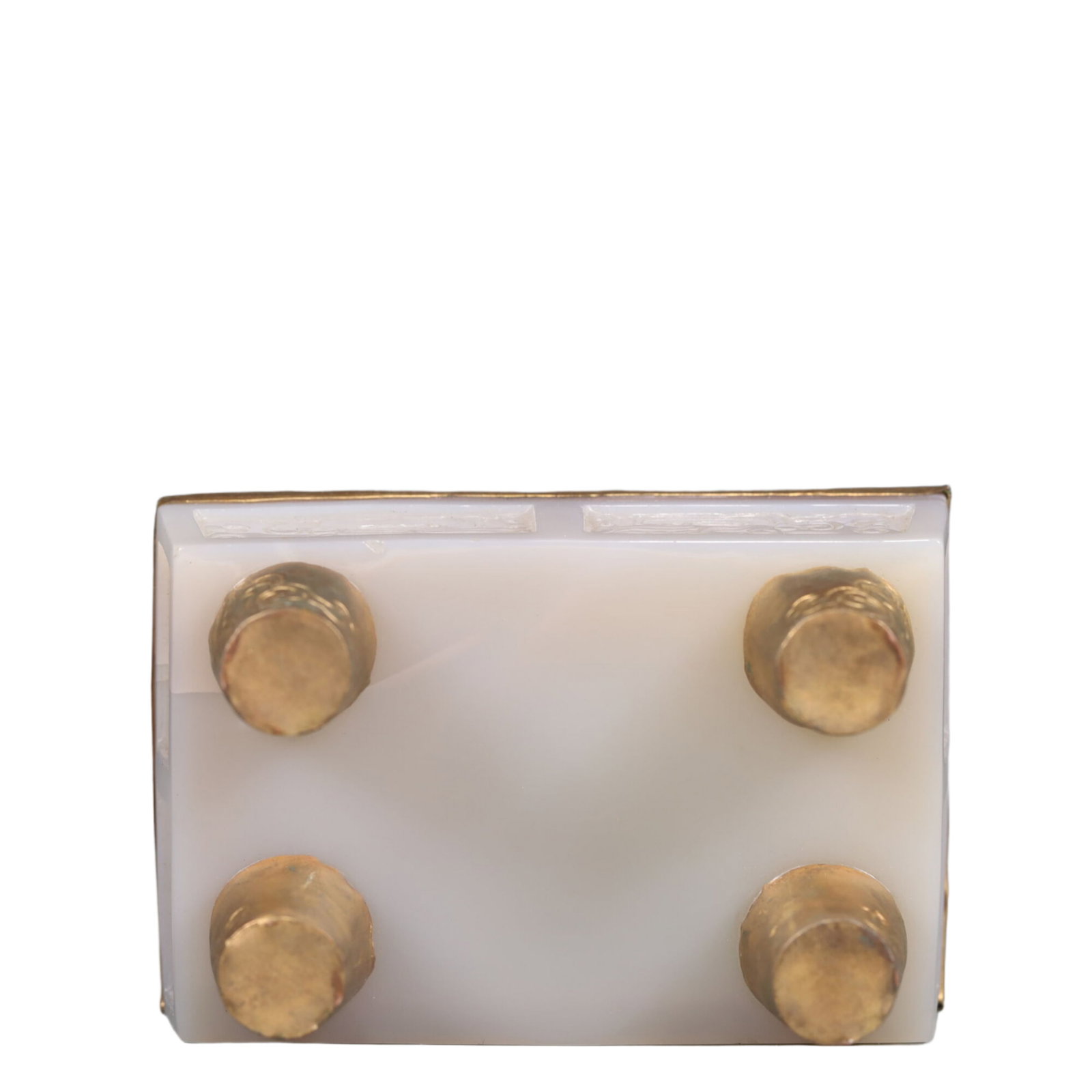 An Exquisite Agate Beast-Face Pattern Double-Ears Censer - 6