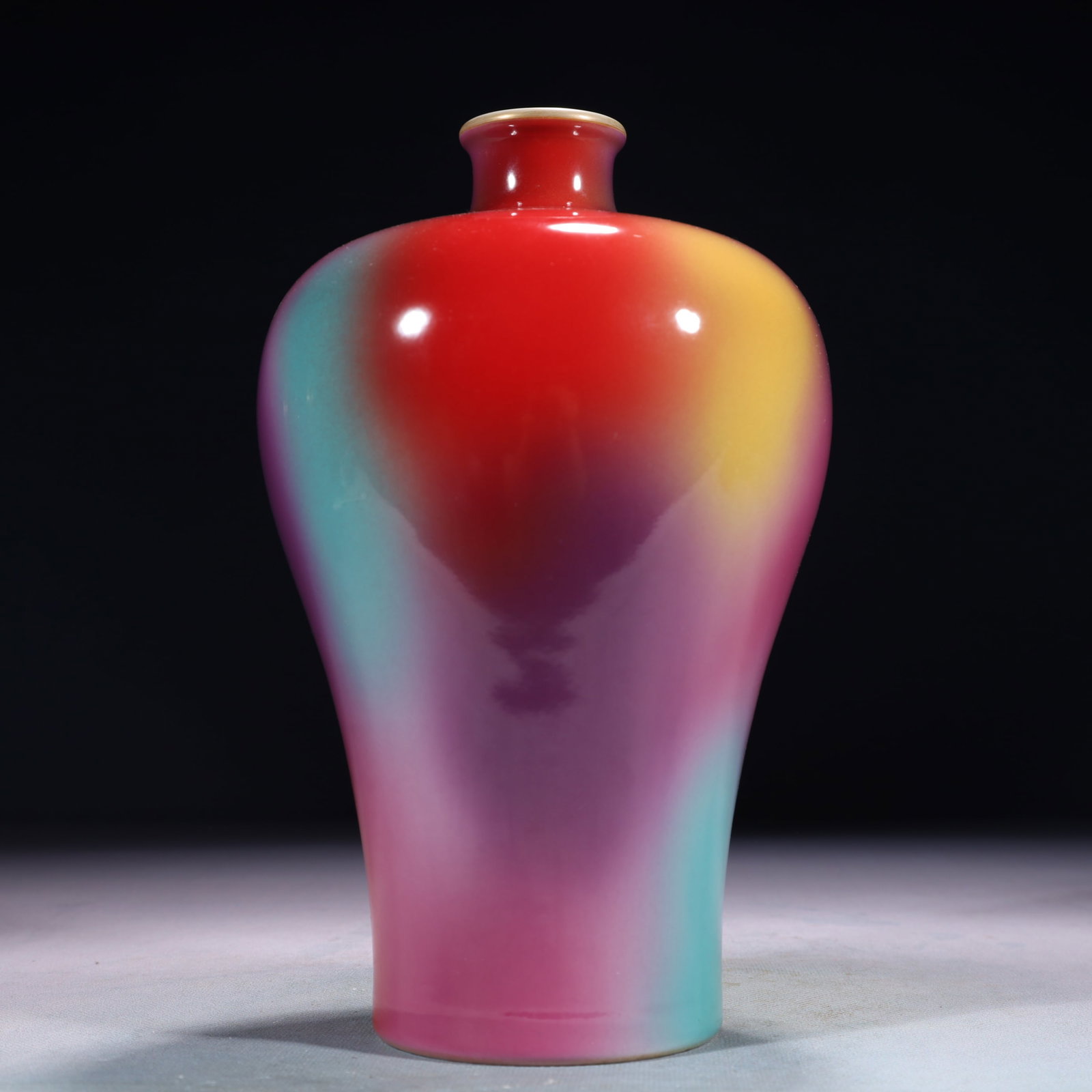 An Exquisite Flambe Glazed Vase - 6