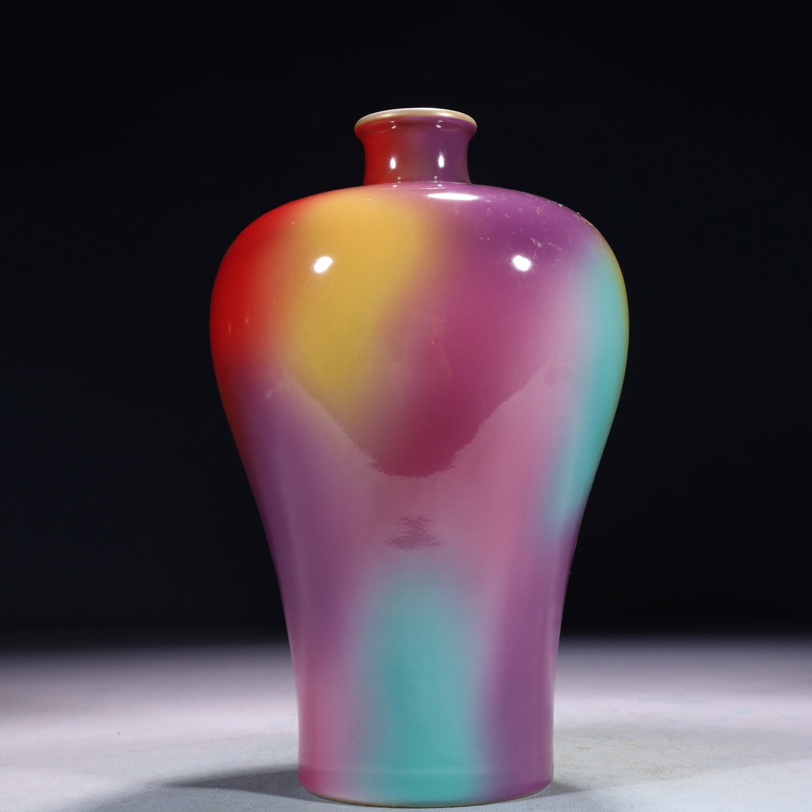 An Exquisite Flambe Glazed Vase - 7