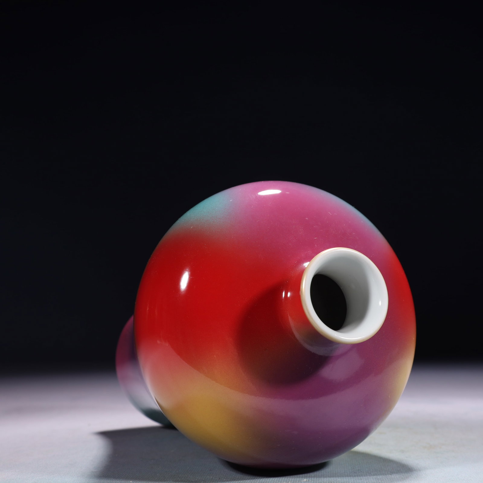 An Exquisite Flambe Glazed Vase - 8