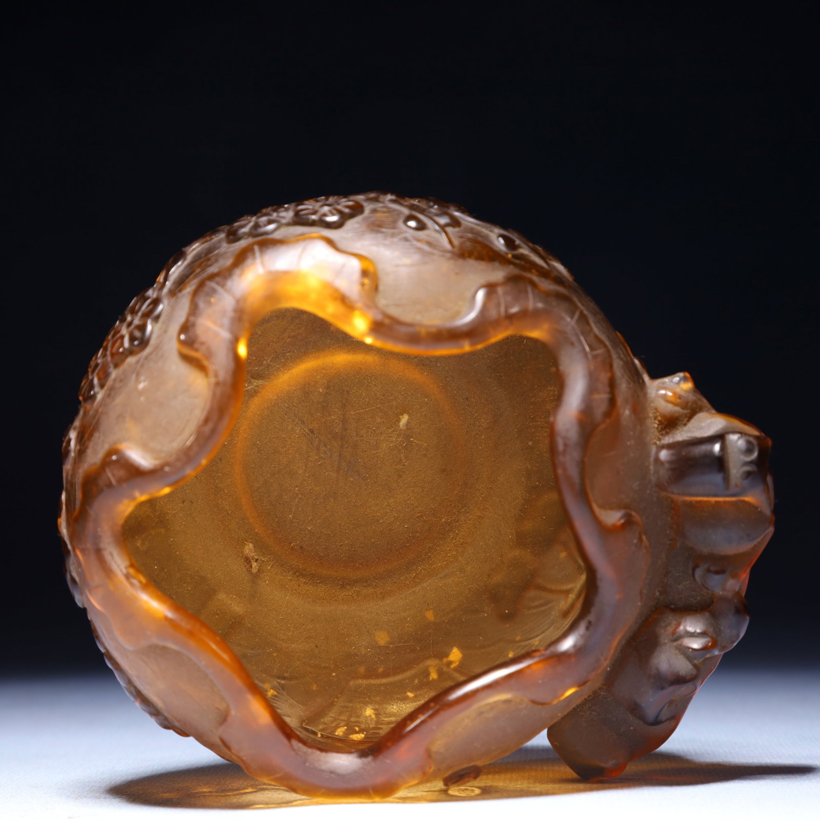 An Exquisite Glass Flower Pattern Jar - 7