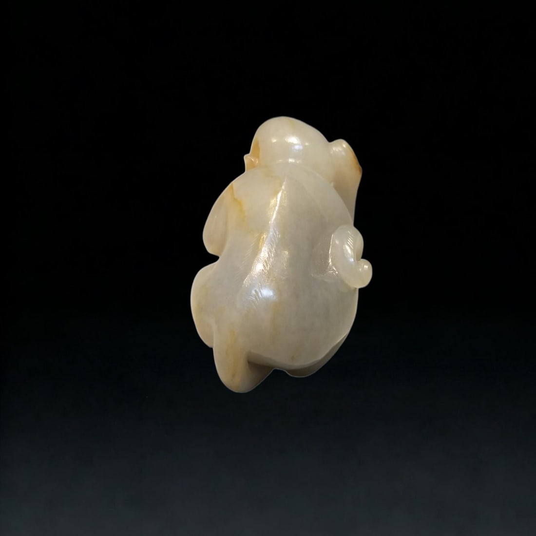 A Exquisite Hotan Jade Monkey - 3