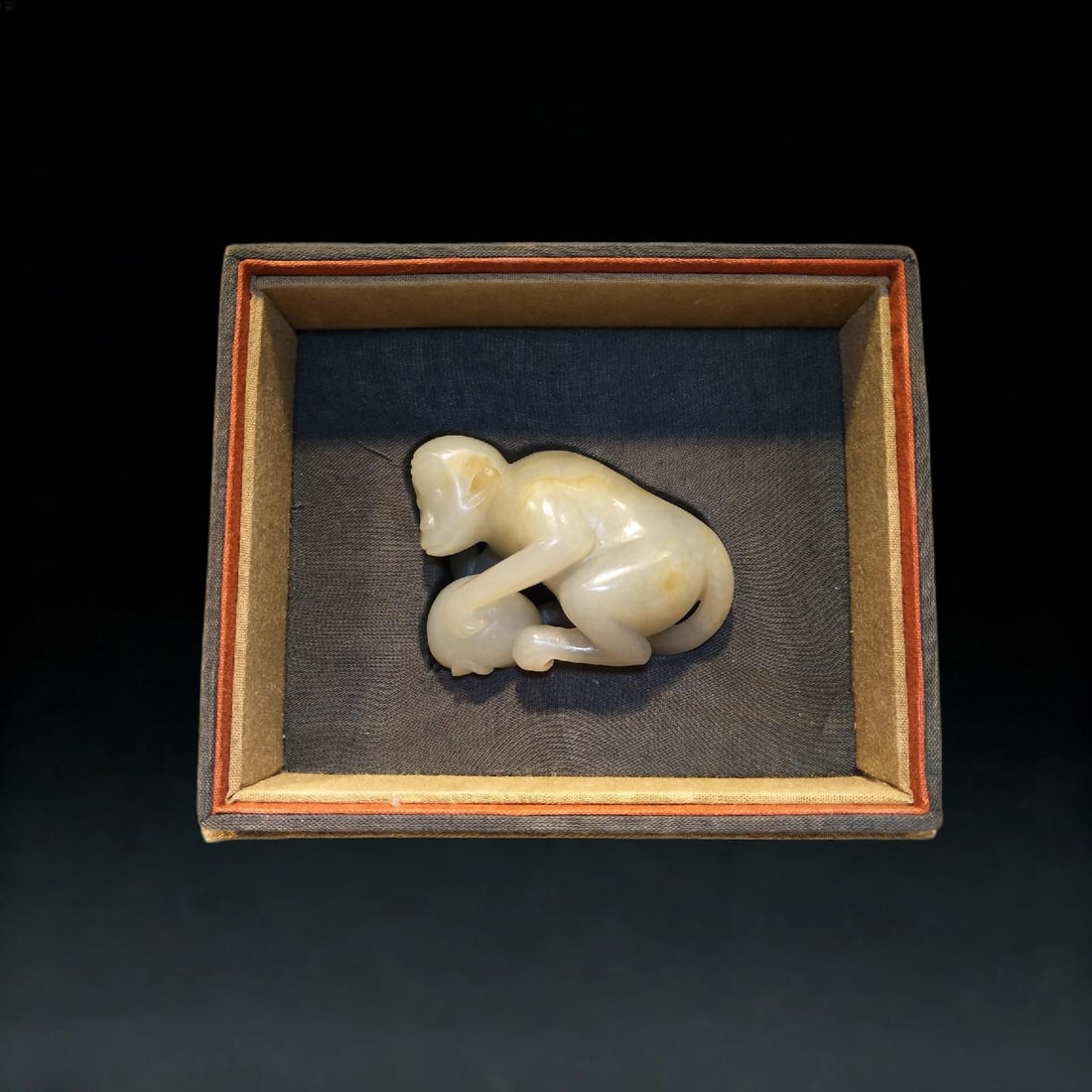 A Exquisite Hotan Jade Monkey - 4