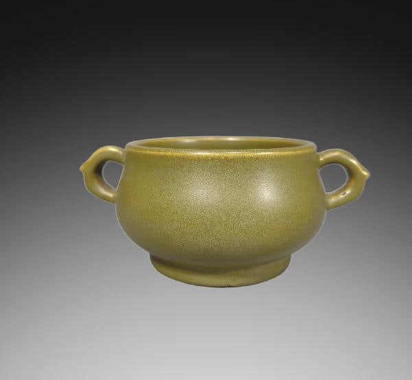 A Exquisite Teadust Glazed Double-Ears Censer (1 of 7)
