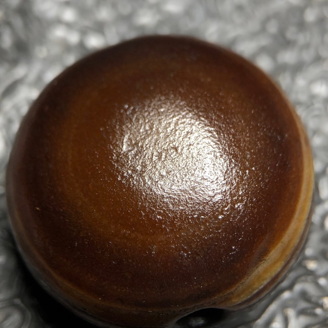 A Exquisite Agate Eye Flat Dzi bead - 8