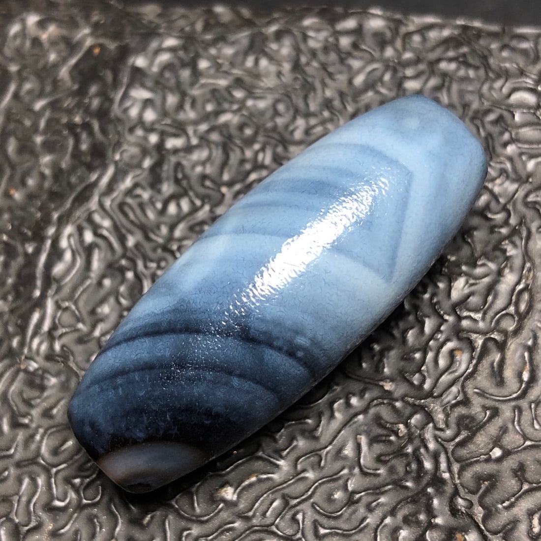 A Exquisite Agate Dzi bead - 2