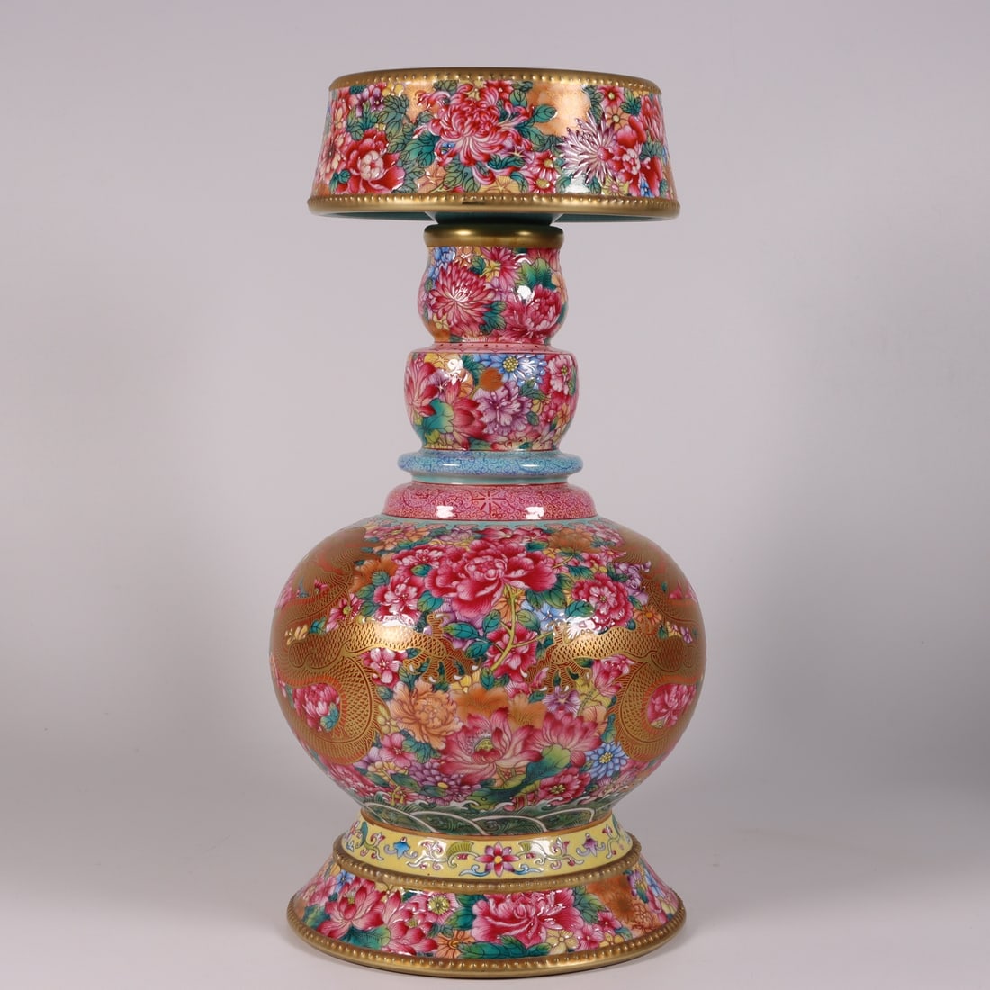 A Exquisite Enamel Dragon Pattern Teapot - 4