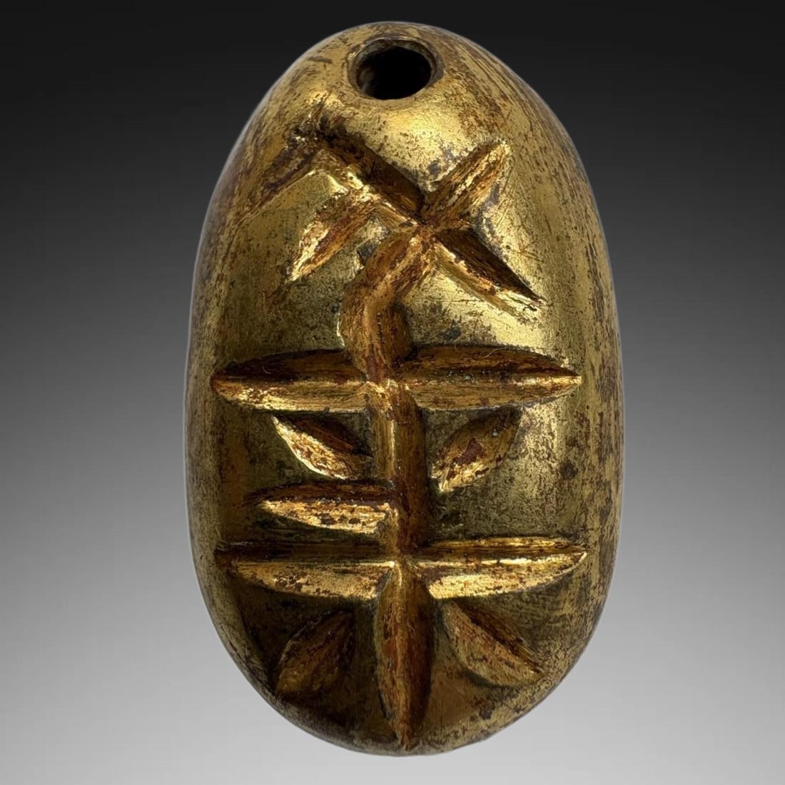 A Exquisite Gilt Bronze Coin (1 of 3)