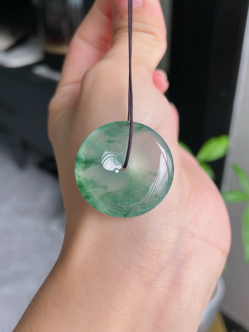 A Exquisite Jadeite Pendant - 3
