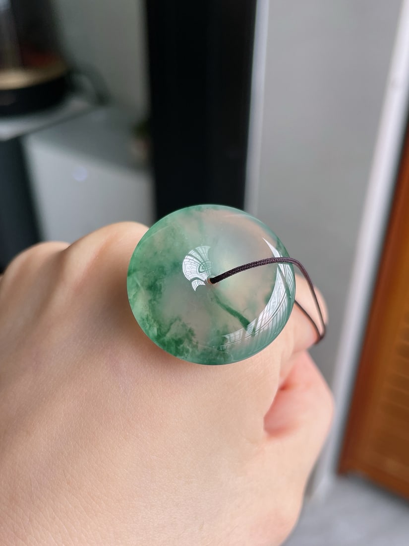 A Exquisite Jadeite Pendant - 7