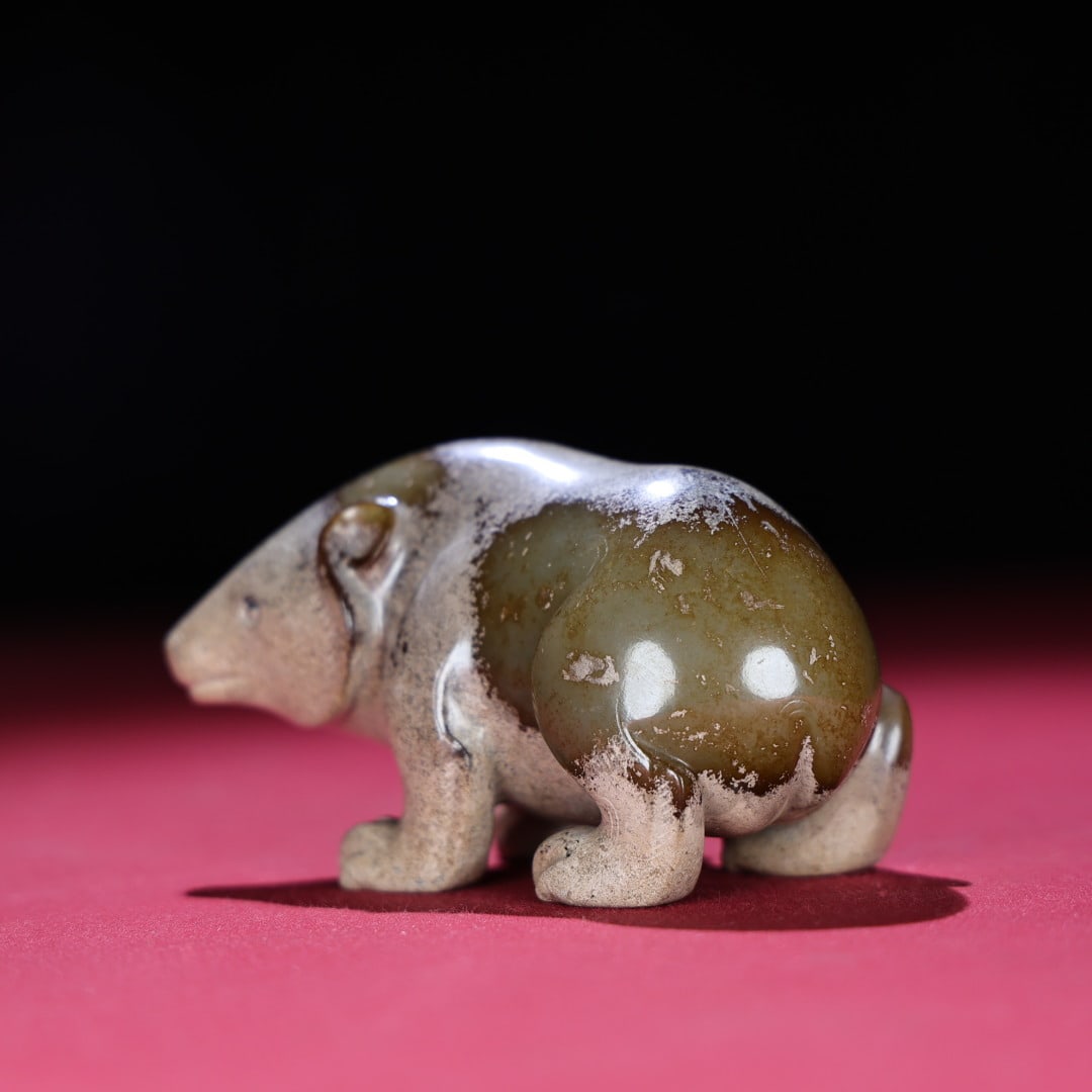A Exquisite Hotan Jade Bear - 2