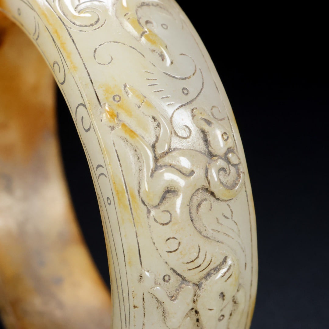 A Exquisite Hotan Jade Bracelets - 9