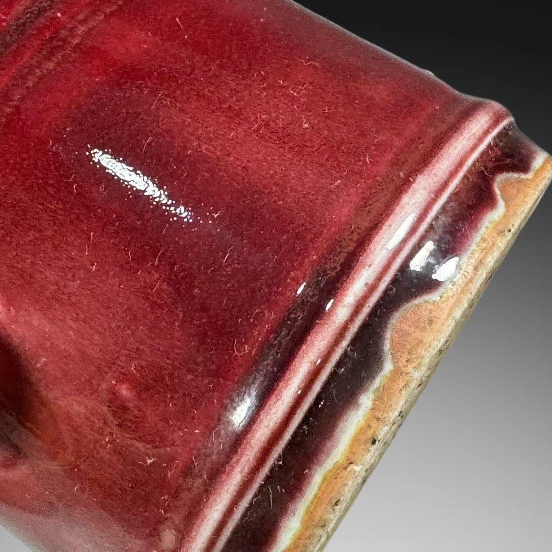 A Exquisite Red Glazed Teapot - 6