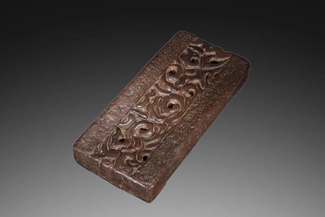 A Exquisite Bronze Enamel Antique Pattern Box: A Exquisite Bronze Enamel Antique Pattern Box,Qing Dynasty, China,Qianlong Four-character Mark,Size:1.7inx5.9inx4.1in,Weight:954g