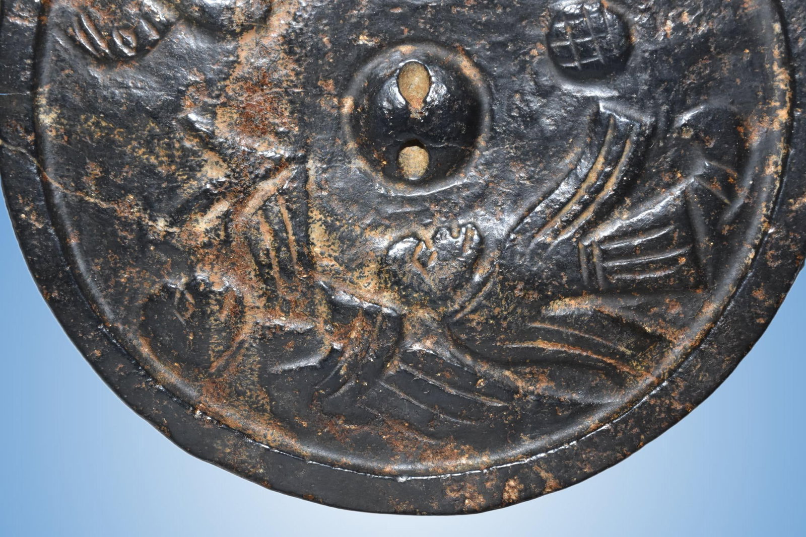 An Exquisite Meteorite Figures Pattern Bi - 3