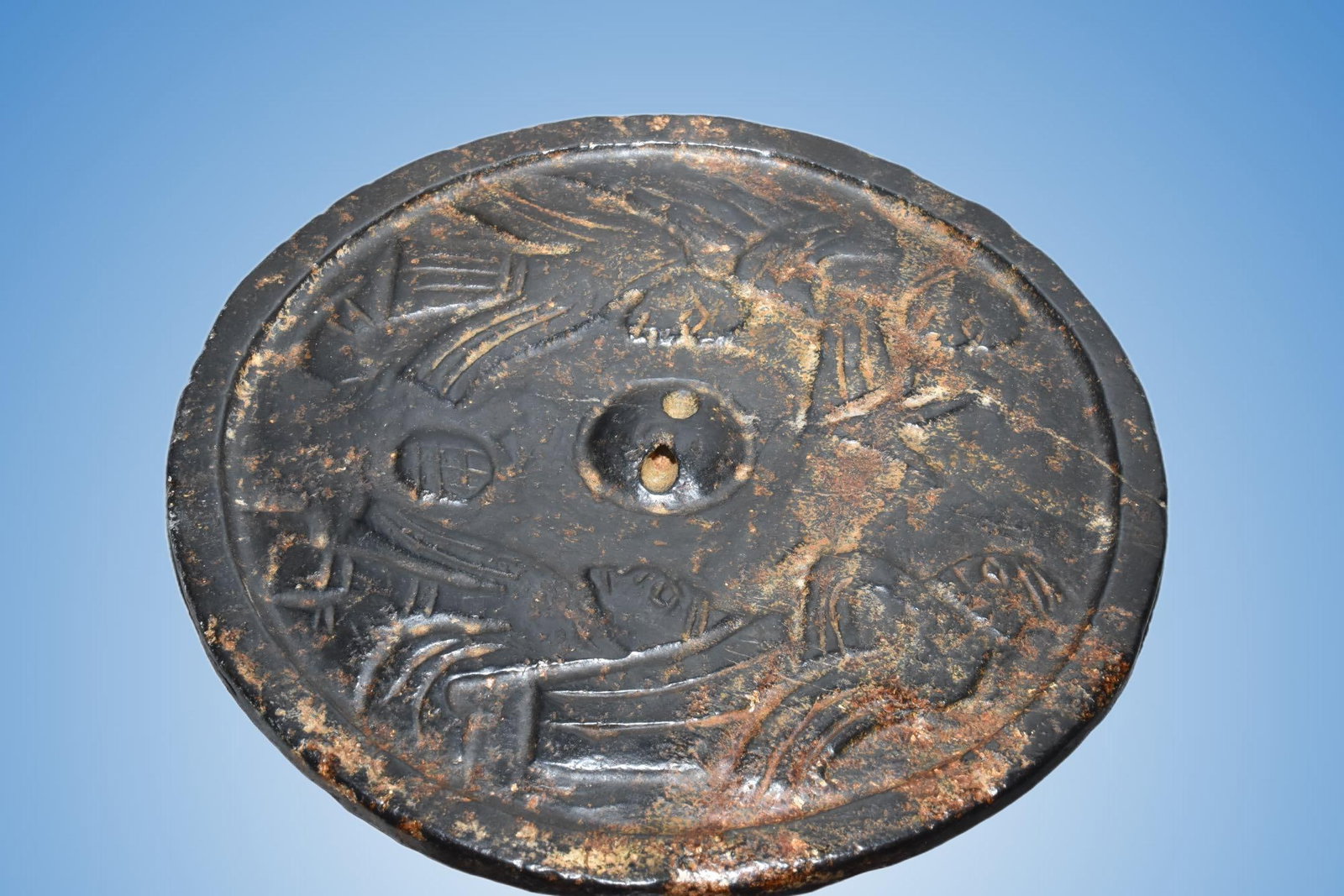 An Exquisite Meteorite Figures Pattern Bi - 6