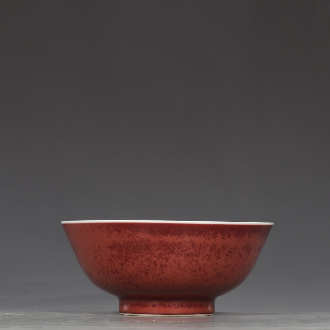 An Exquisite Ruby red-Glazed Bowl - 2