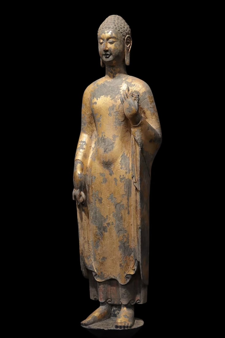 An Exquisite Limestone Buddha Statue - 3
