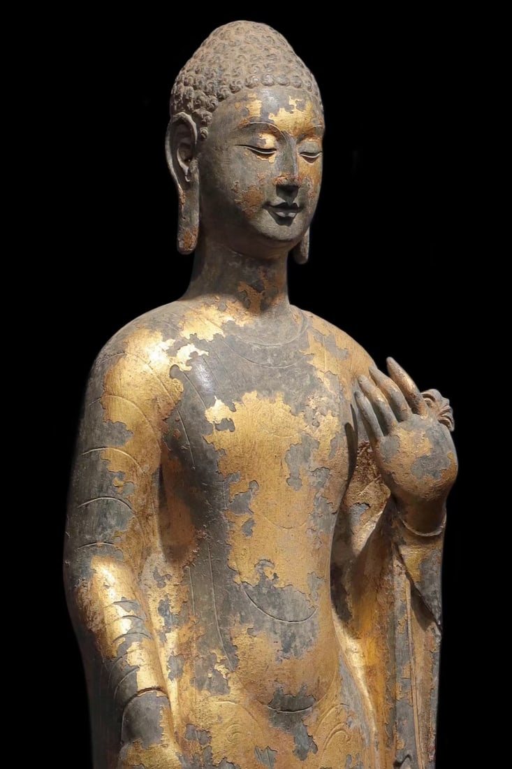 An Exquisite Limestone Buddha Statue - 7