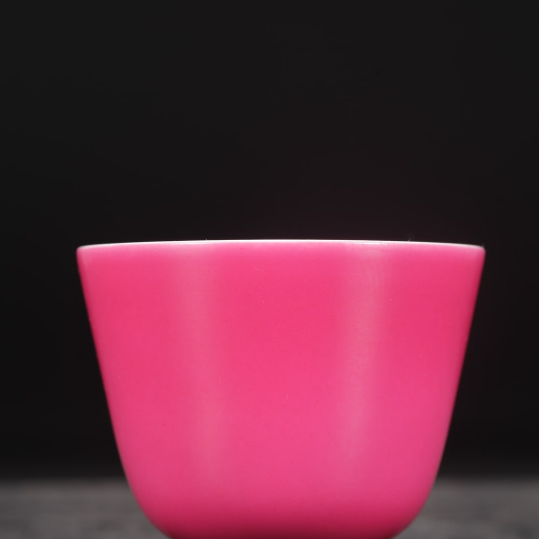 An Exquisite Ruby Red-Glazed Cup - 3