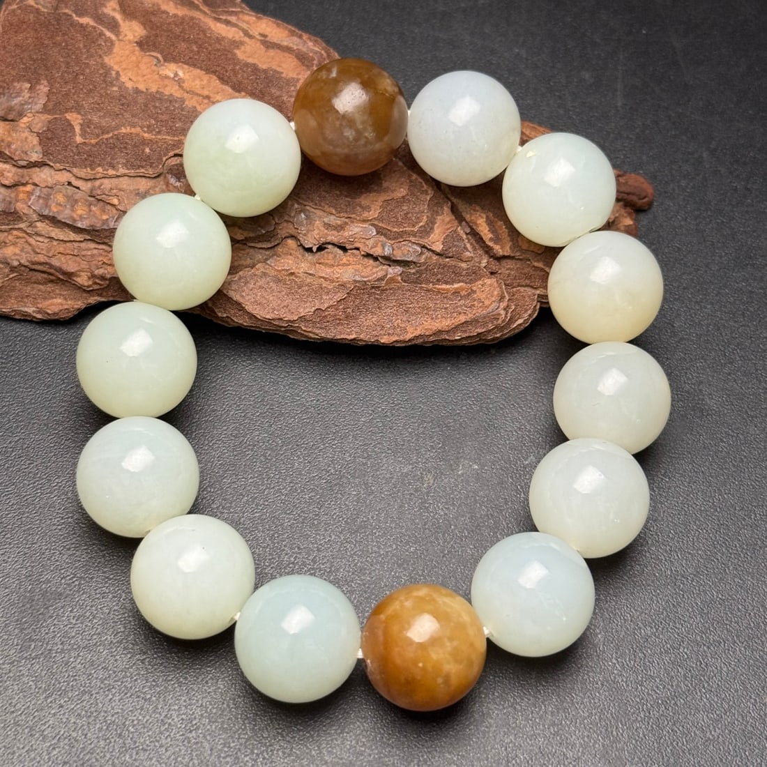 An Exquisite White Jade Bracelets - 3