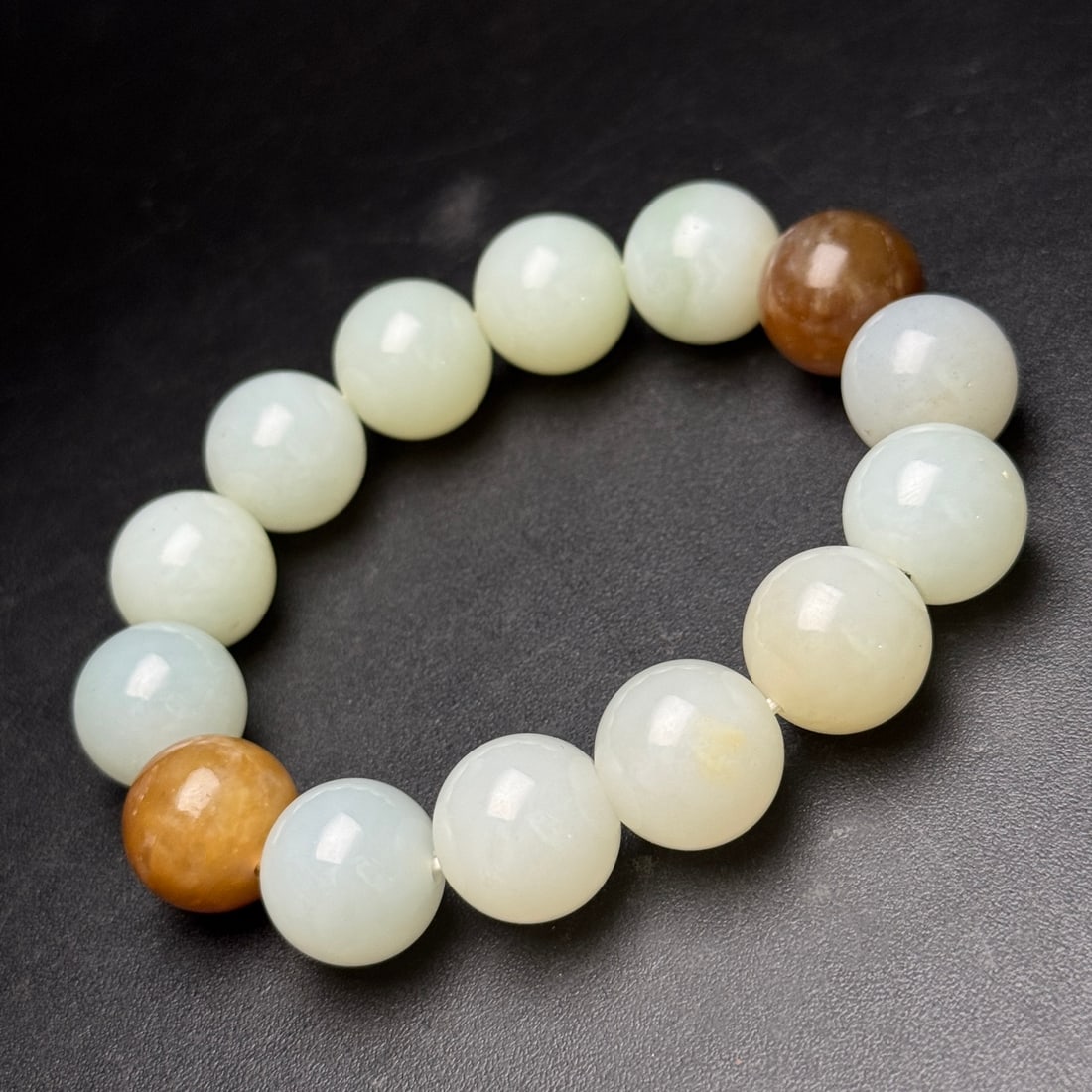 An Exquisite White Jade Bracelets - 4