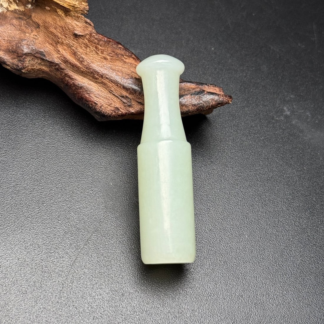 An Exquisite White Jade Pendant