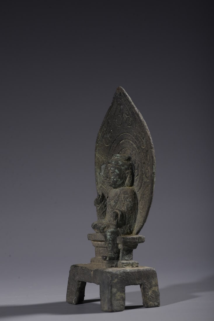 An Exquisite Copper Buddha Statue - 8