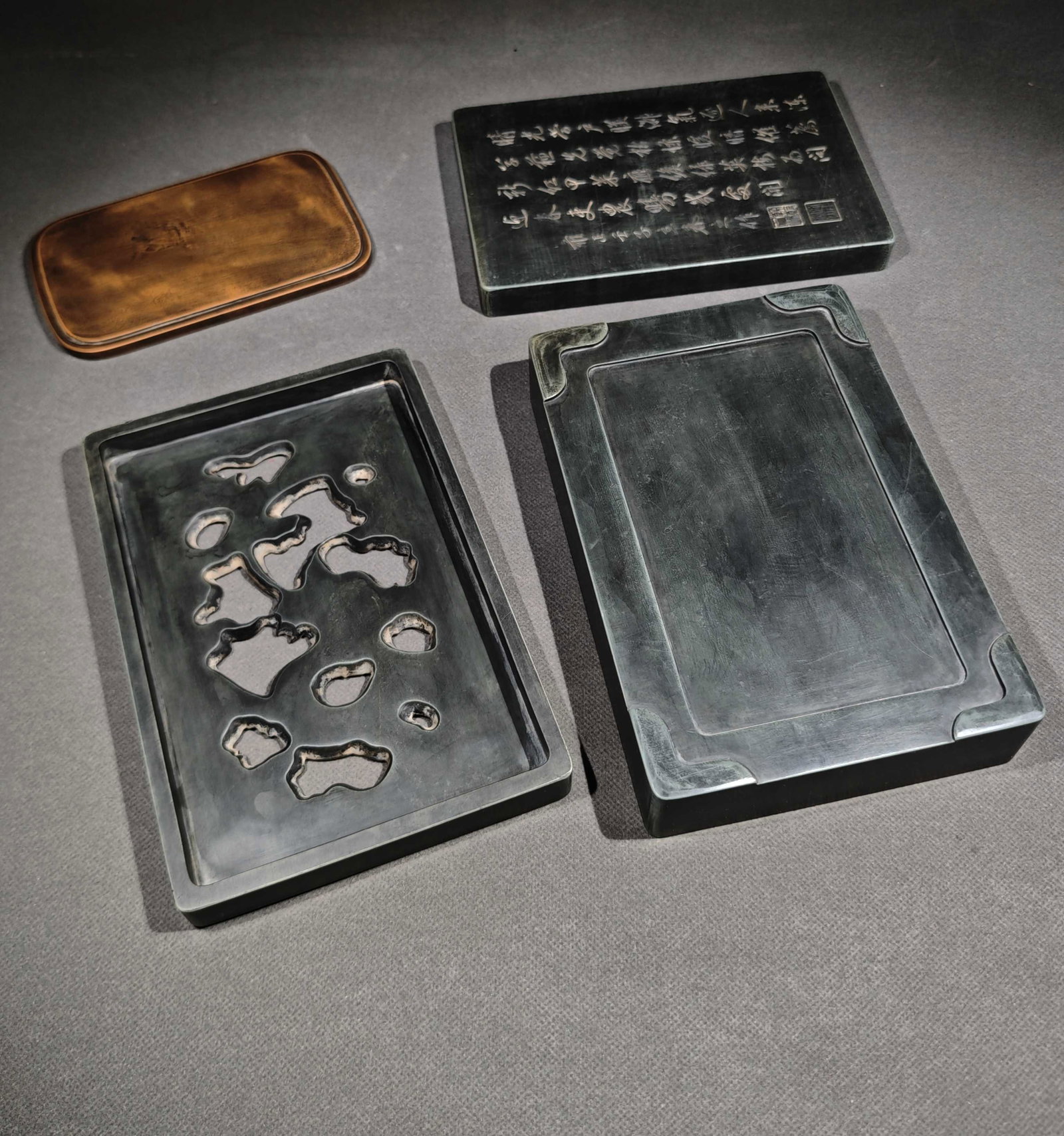 An Exquisite Stone Inkstone - 13