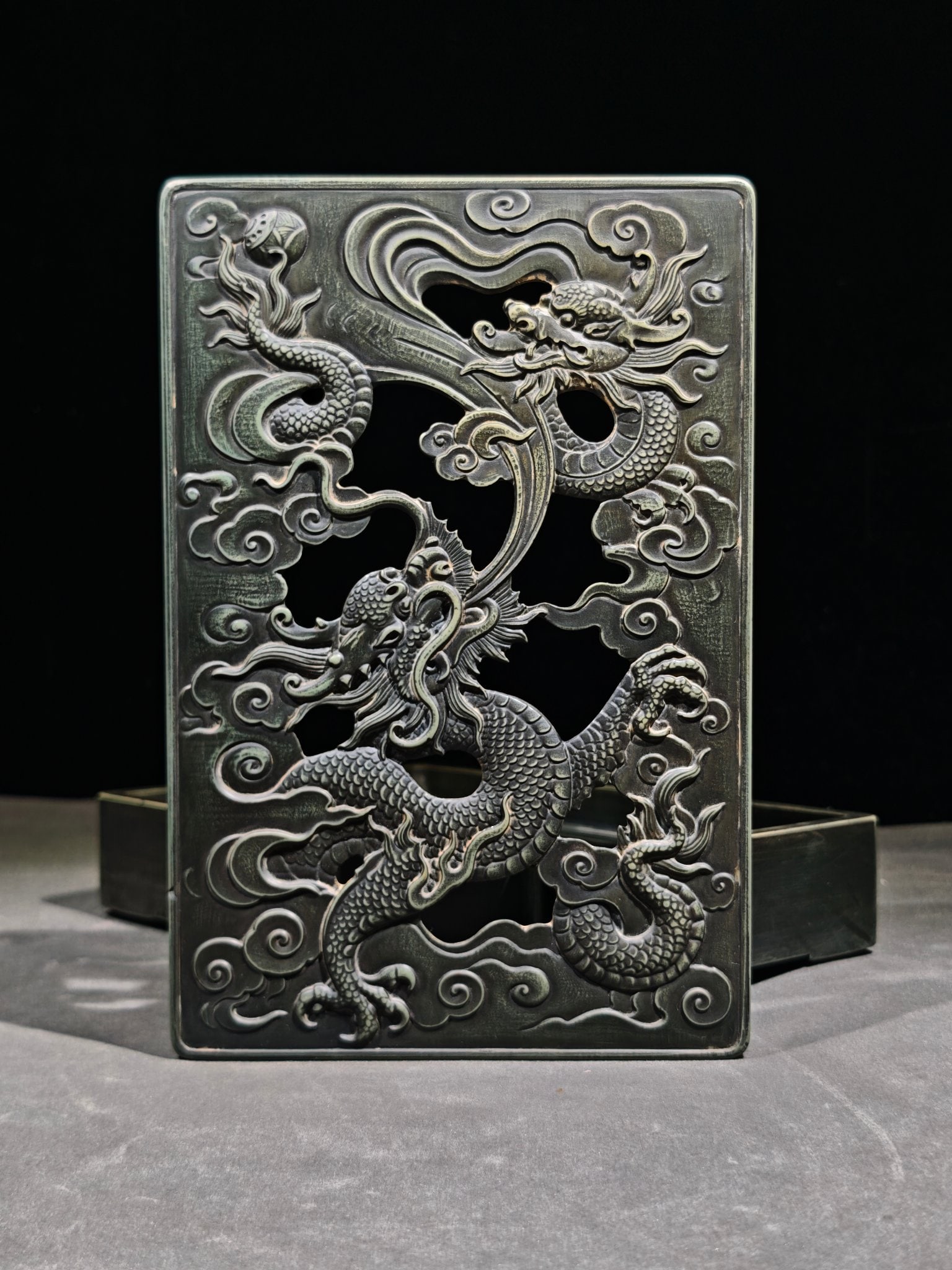 An Exquisite Stone Inkstone - 14