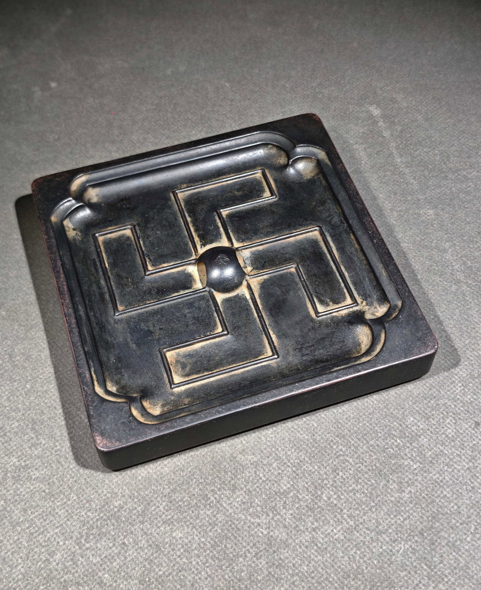 An Exquisite Stone Inkstone - 6