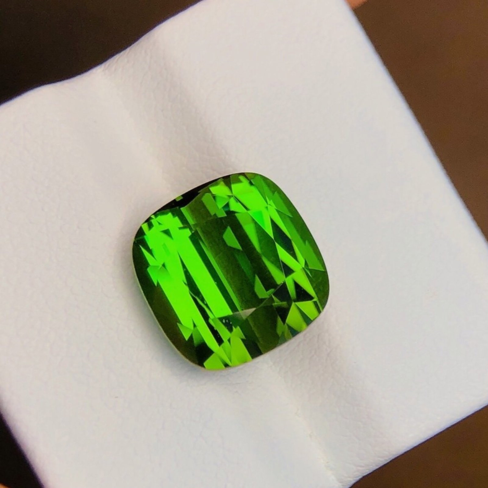 8.25Ctw Natural Tourmaline Loose: 8.25Ctw Natural Tourmaline Loose,Size:11.3mmx11.1mmx7.6mm 8.25Ctw天然碧玺裸石