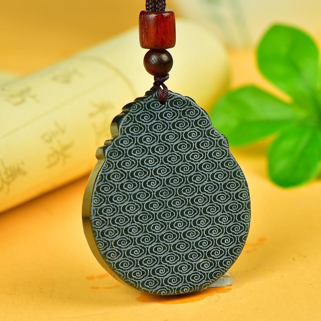 An Exquisite Sapphire Rooster Pattern Pendant - 5