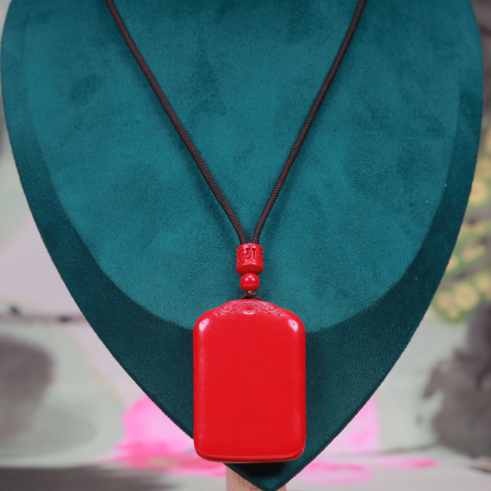 An Exquisite Cinnabar Pendant - 3