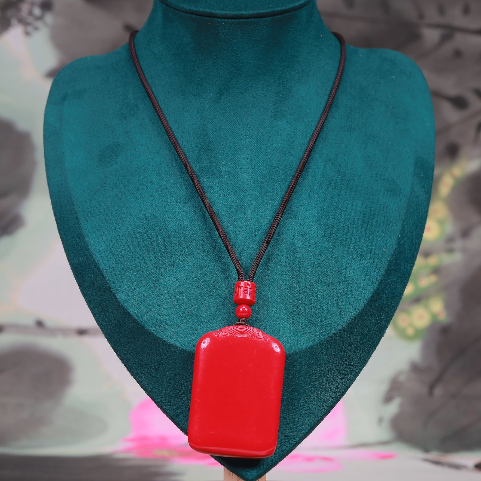 An Exquisite Cinnabar Pendant - 4
