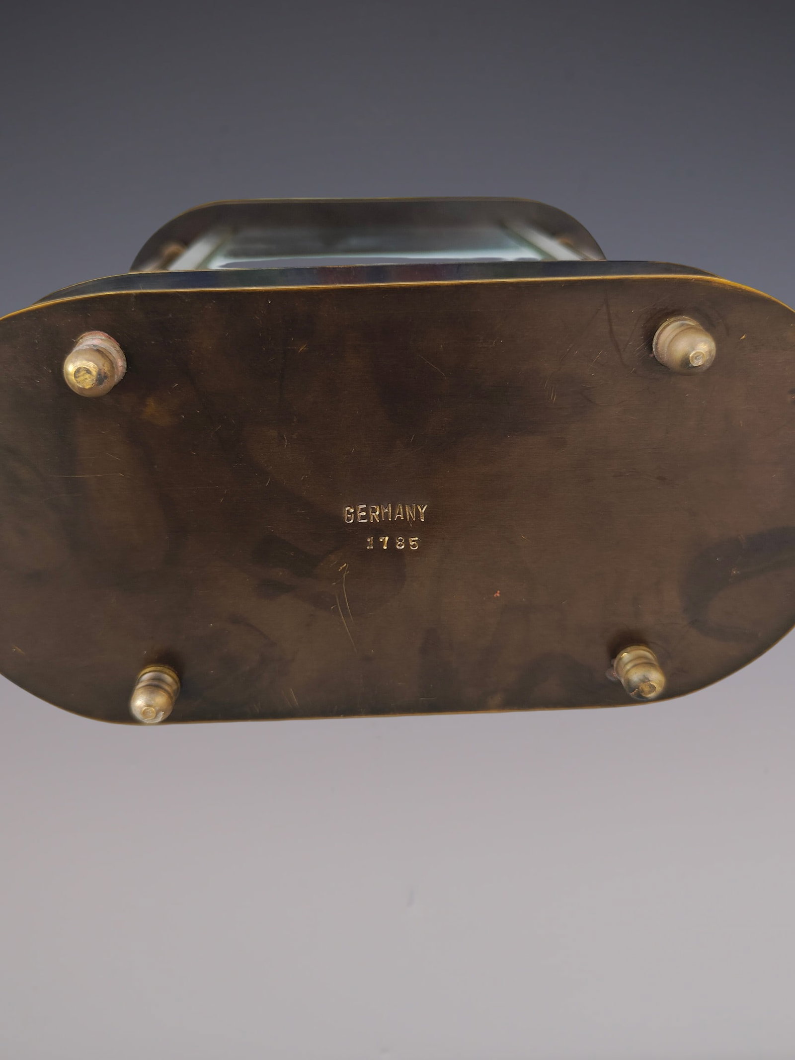 An Exquisite Bronze Lotus Pattern Clock - 9