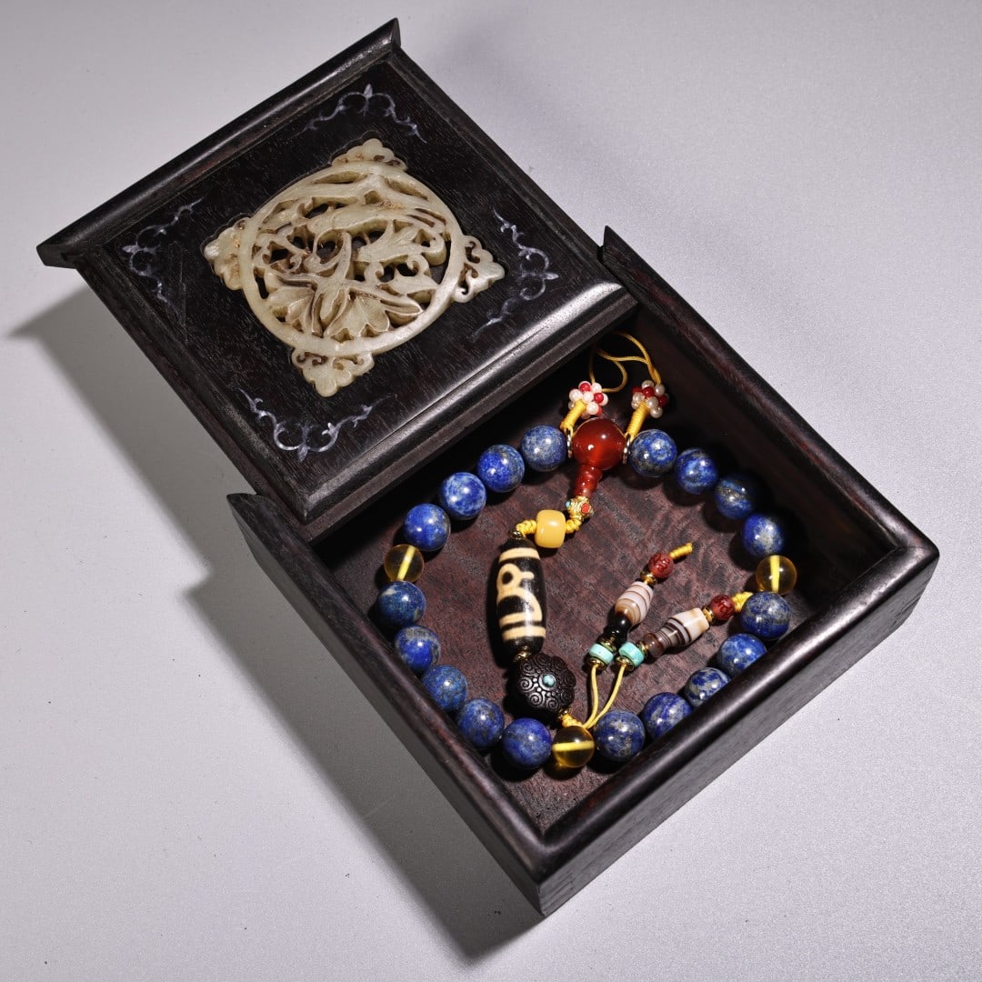 An Exquisite Lapis Lazuli Bracelets - 2