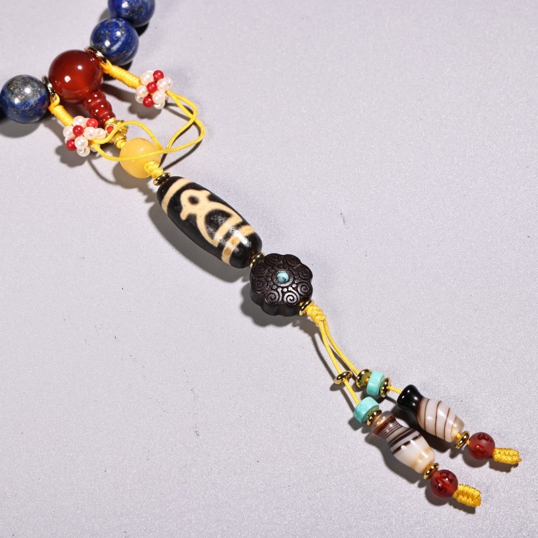 An Exquisite Lapis Lazuli Bracelets - 6