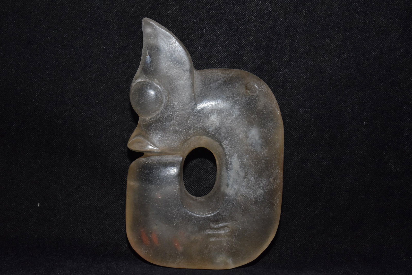 An Exquisite Crystal Pig-Dragon Pendant (1 of 6)